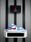 Nike Women’s Air Jordan 1 Low “Blue whisper dune red”
