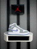 Nike Air Jordan 1 Mid “Wolf Grey Aluminium” (W)